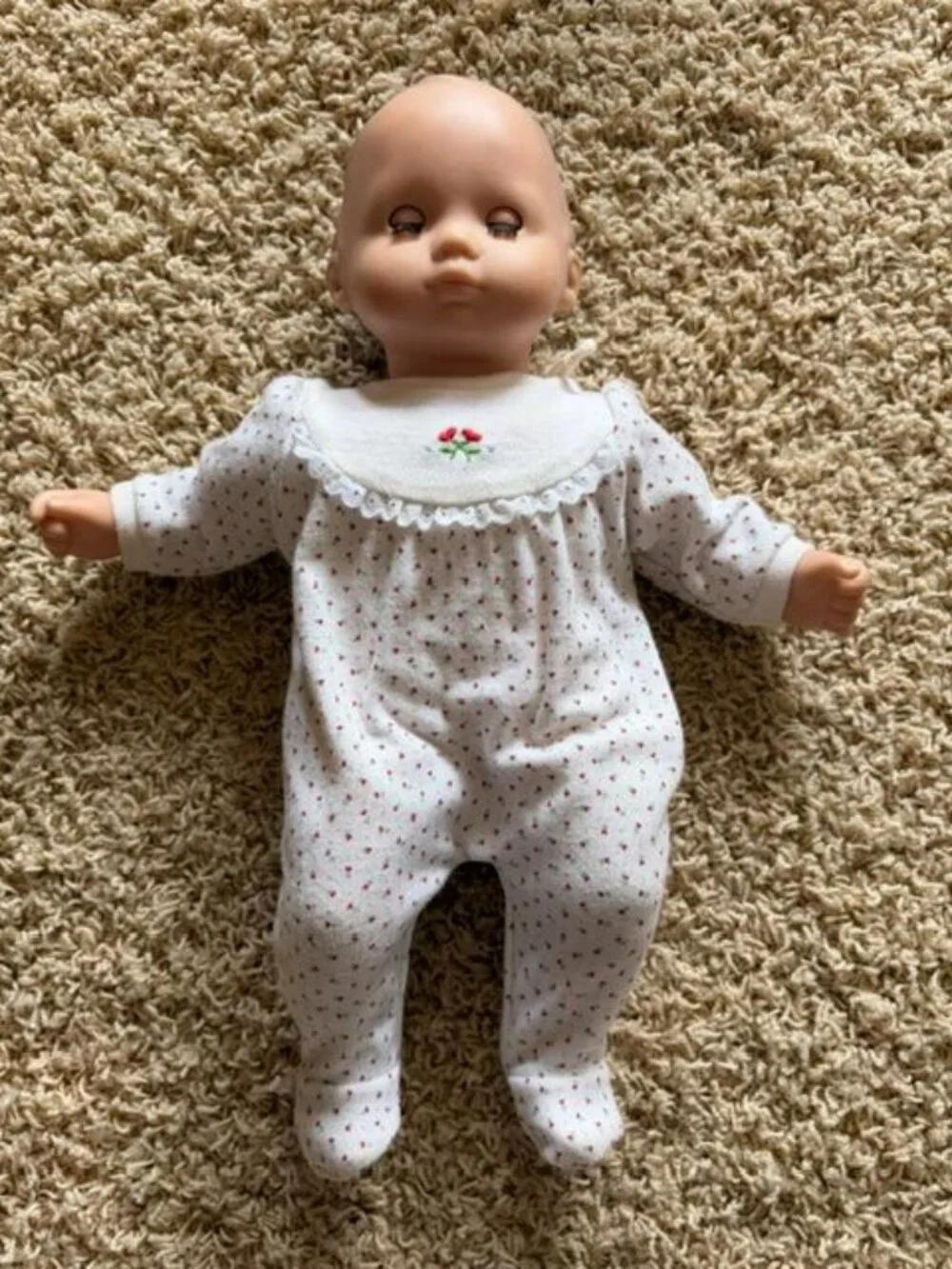 American Girl Bitty Baby with Brown Hair and Brown eyes